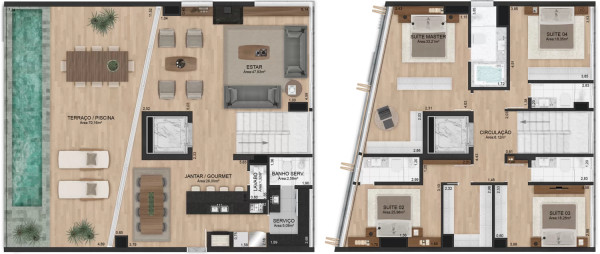 Penthouse Duplex 502 (302,96 m²)