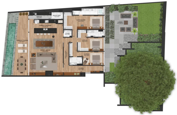 Private Garden 204 (374,94 m²)